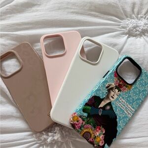 iPhone 15 ProMax phone cases-Set of 4 Sold Together Only